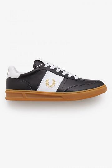 Buty Fred Perry B400 Damskie Czarne | PL 1842LISH